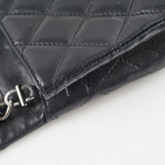 Chanel East West Flap Black