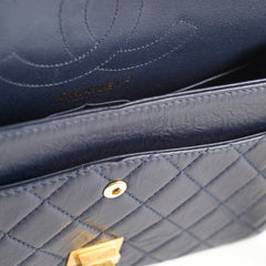 Chanel Reissue 226 Navy Calfskin - Series 24