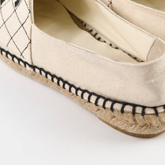 Chanel White Espadrilles Size 40