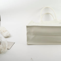 Christian Dior Large Book Tote White