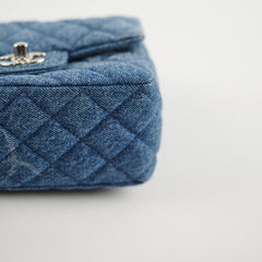 Chanel Mini Denim Square Blue 30 Series