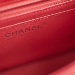 Chanel Mini Square Caviar Red 26 series