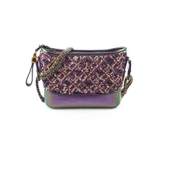 Deal of The Week - Chanel Small Gabriella Sequin Iridescent Purple 27 Series