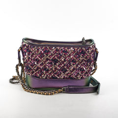 Deal of The Week - Chanel Small Gabriella Sequin Iridescent Purple 27 Series