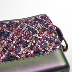 Deal of The Week - Chanel Small Gabriella Sequin Iridescent Purple 27 Series