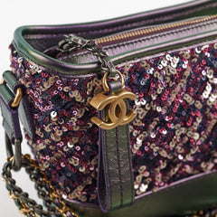 Deal of The Week - Chanel Small Gabriella Sequin Iridescent Purple 27 Series