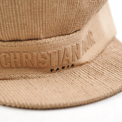 Christian Dior Newsboy Cap Beige