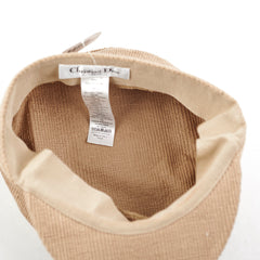 Christian Dior Newsboy Cap Beige