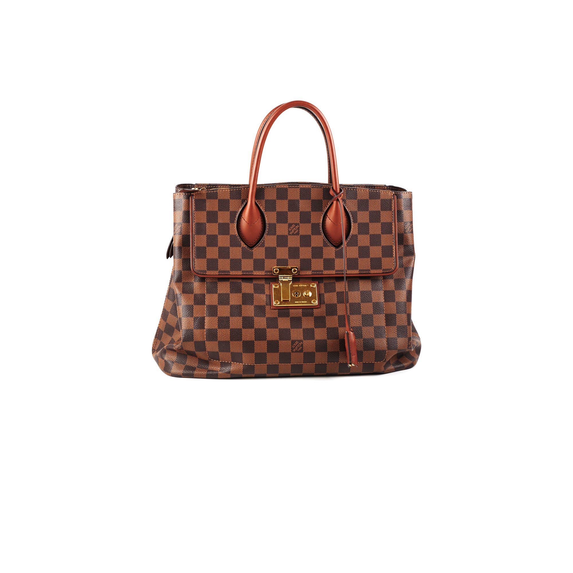 This rare discontinued piece is called Ascot in Damier Ebene. Do