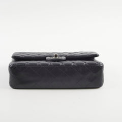 Chanel Classic Flap Medium/ Large M/L Lambskin Black Shoulder Bag - Series 23