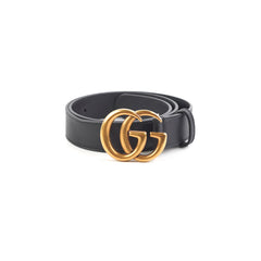 Gucci Marmont GG Belt Black 75cm