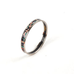 Hermes Enamel Multicolour Bangle