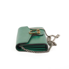 Gucci Dionysus Wallet On Chain Green