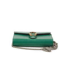 Gucci Dionysus Wallet On Chain Green