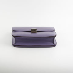 Celine Medium Purple Box Shoulder Bag