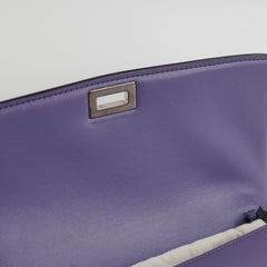 Celine Medium Purple Box Shoulder Bag