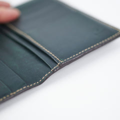 Gucci Leather Green Cardholder Wallet