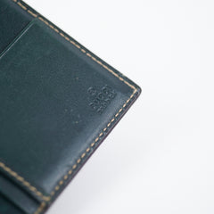 Gucci Leather Green Cardholder Wallet