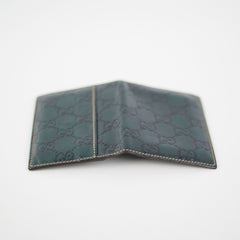 Gucci Leather Green Cardholder Wallet