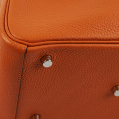 Hermes Lindy 26 Clemence Orange - C Stamp