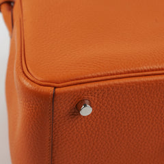 Hermes Lindy 26 Clemence Orange - C Stamp