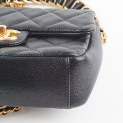 Chanel Caviar Matelasse Mini Bag Black