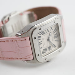 Cartier Santos 100 33MM Watch W20126X8 Pink 2022