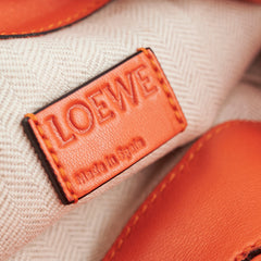 Loewe Mini Flamenco Clutch Orange