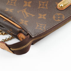 Louis Vuitton Eva Clutch Crossbody Bag Monogram