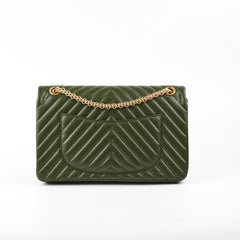 Chanel Reissue 226 Calfskin Khaki - Series 23