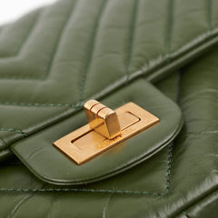 Chanel Reissue 226 Calfskin Khaki - Series 23