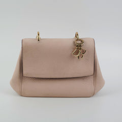 Christian Dior Mini Be Dior Pink Leather Top Handle Bag