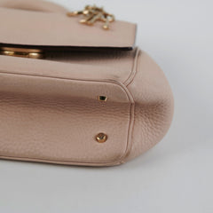 Christian Dior Mini Be Dior Pink Leather Top Handle Bag