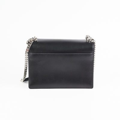 Saint Laurent Sunset Wallet on Chain Mini Black - THE PURSE AFFAIR