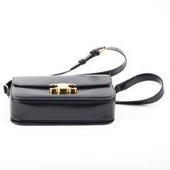 Celine Classique Triomphe Black Crossbody Bag