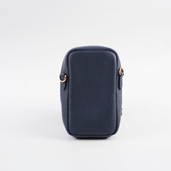 Louis Vuitton x Nigo Denim/Leather Phone Pouch Navy