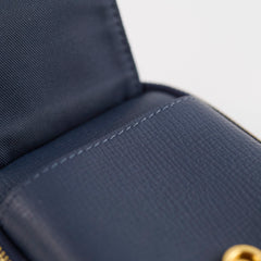 Louis Vuitton x Nigo Denim/Leather Phone Pouch Navy