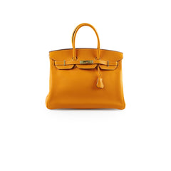 Hermes Birkin 35 Epsom Jaune D'or - Square P Stamp