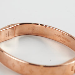 Louis Vuitton Monogram Bracelet Rose Gold Medium