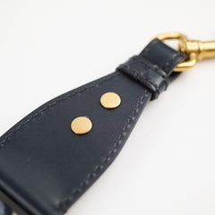 Christian Dior Oblique Navy Guitar Strap