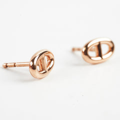 Hermes Farandole Rose Gold Very Small Earrings