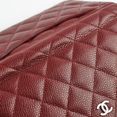 Chanel Long Wallet Red Caviar - Series 18