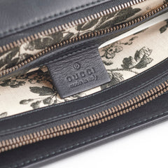 Gucci Black Animalier Leather Shoulder Bag