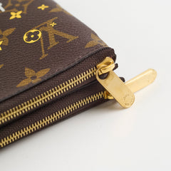 Louis Vuitton Double Zipped Pochette Christmas Shanghai