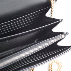 Gucci Marmont Wallet On Chain WOC Black