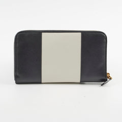 Prada Long Wallet Black/White