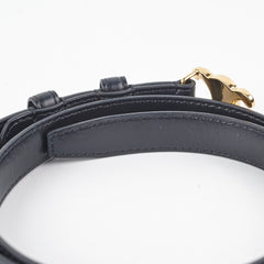 Celine Triomphe Belt Black Size 70