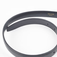 Celine Triomphe Belt Black Size 70