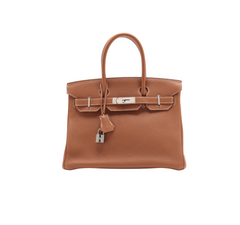 Hermes Birkin 30 Gold Clemence - Q Square