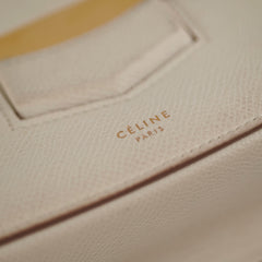 Celine Medium White Shoulder Bag